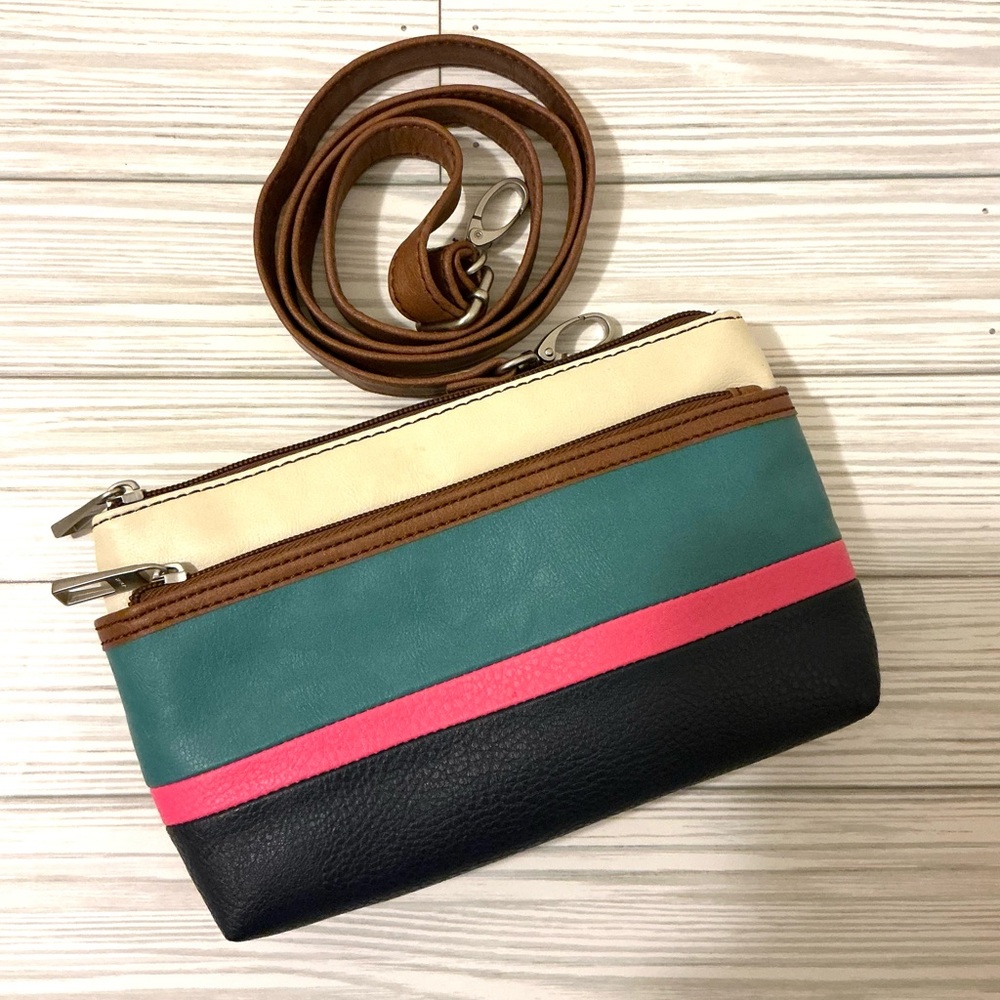 Stylish Multicolor Women's Crossbody Bag - Picture 1 of 13
